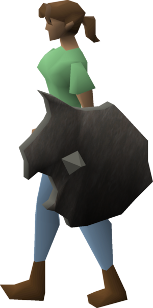 Granite shield equipped female.png