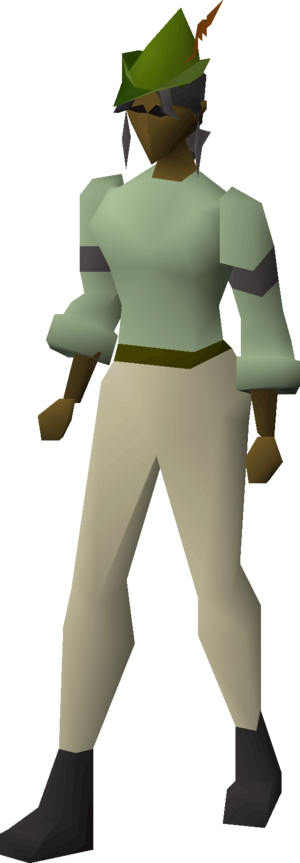 Robin hood hat equipped female.png