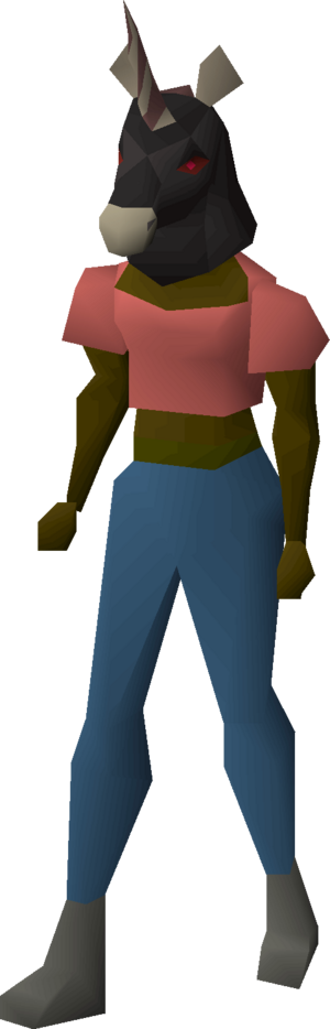Black unicorn mask equipped female.png