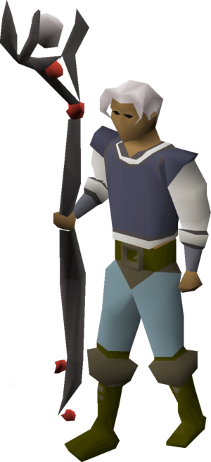 Smoke battlestaff equipped.png