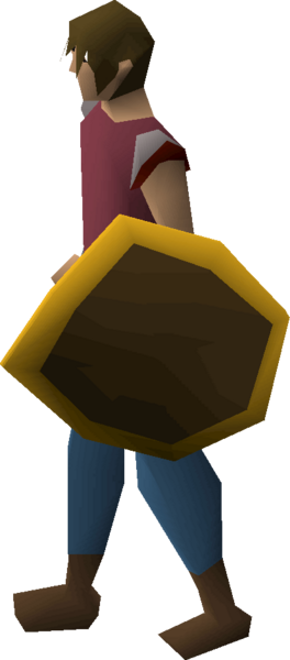 File:Wooden shield (g) equipped.png