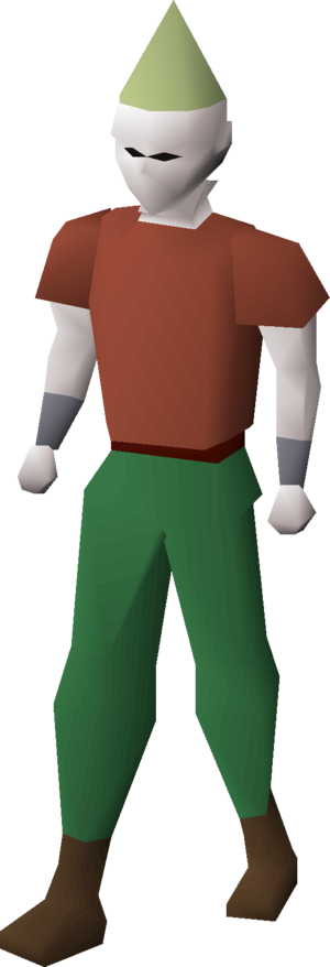 Gnome child mask (skin tone 10 white) equipped male.png