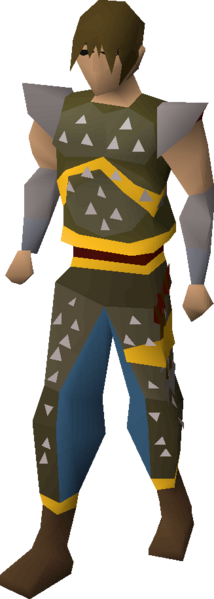 File:Studded leather armour (g) equipped.png