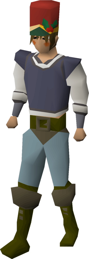 Festive nutcracker hat equipped male.png