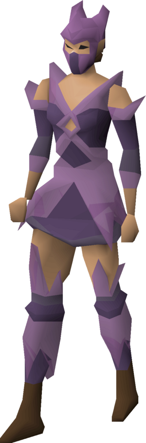 Crystal armour (Trahaearn) equipped female.png