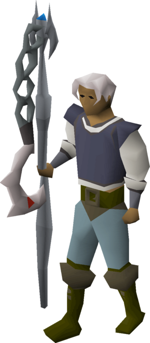 Blisterwood flail equipped.png