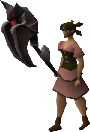 Sanguinesti staff (uncharged) equipped female.png