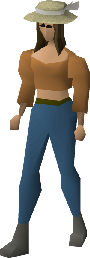 Farmer's strawhat (female) equipped female.png