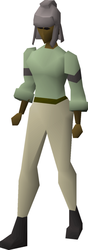 Dwarven helmet equipped female.png