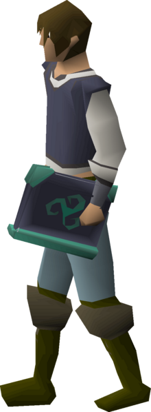 File:Arcane grimoire (Shattered Relics League) equipped male.png