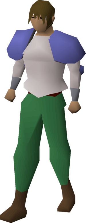 Decorative armour (white platebody) equipped male.png