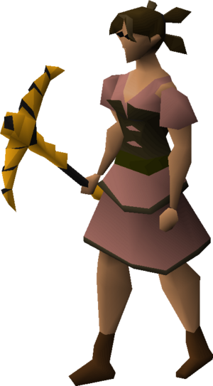Infernal 3rd age pickaxe equipped female.png