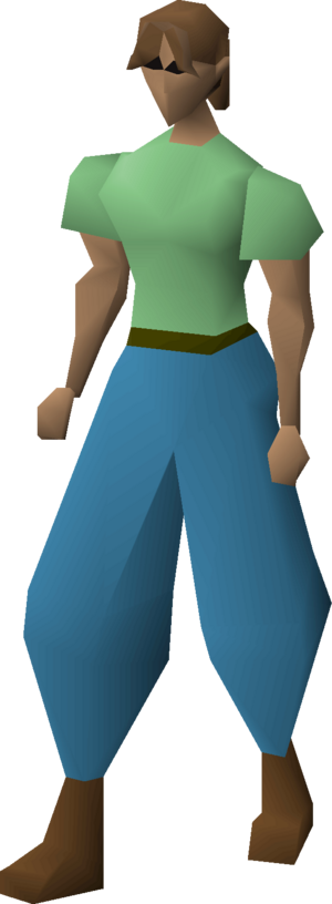 Pirate leggings (blue) equipped female.png
