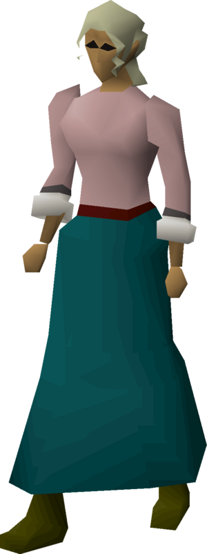 Teal robe bottoms equipped female.png