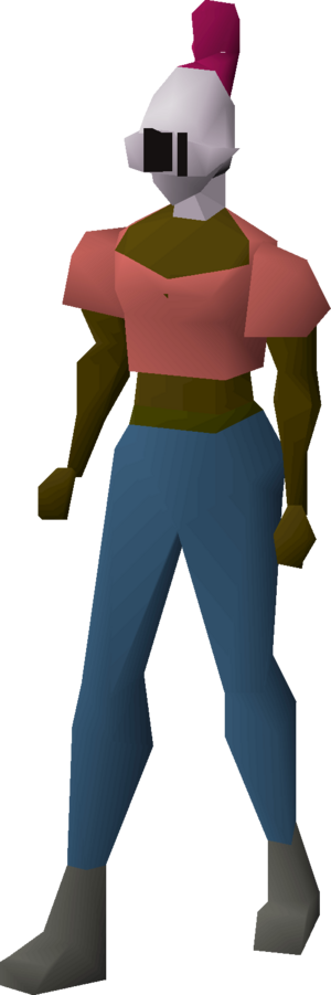 Steel heraldic helm (Dragon) equipped female.png