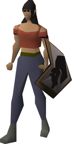 Rune kiteshield (Horse) equipped female.png