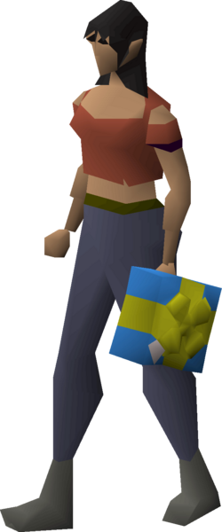 File:Secret santa present (blue) equipped female.png