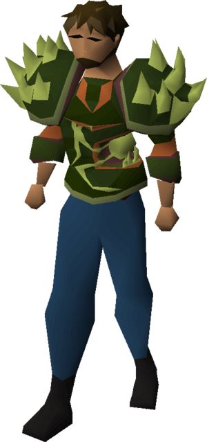 Green slayer chestplate (i) equipped male.png