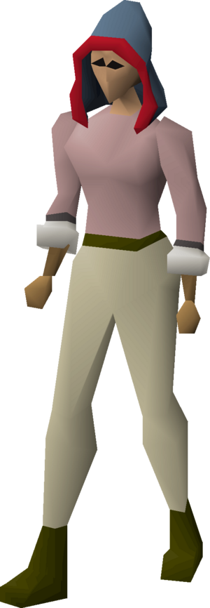 Icthlarin's hood (tier 5) equipped female.png