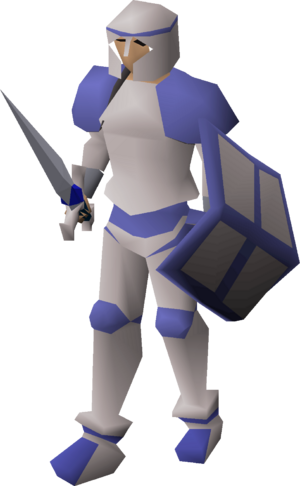 Decorative armour (white platelegs) equipped.png