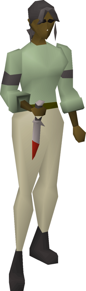 Killer's knife equipped female.png