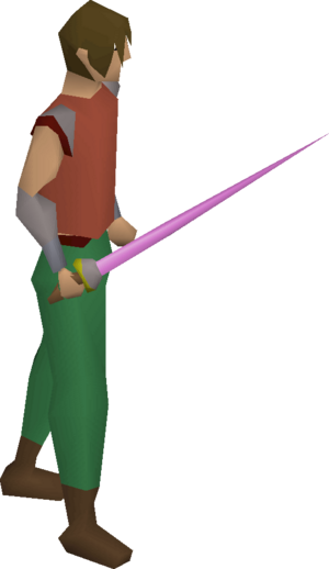 Ghrazi rapier (beta) equipped.png