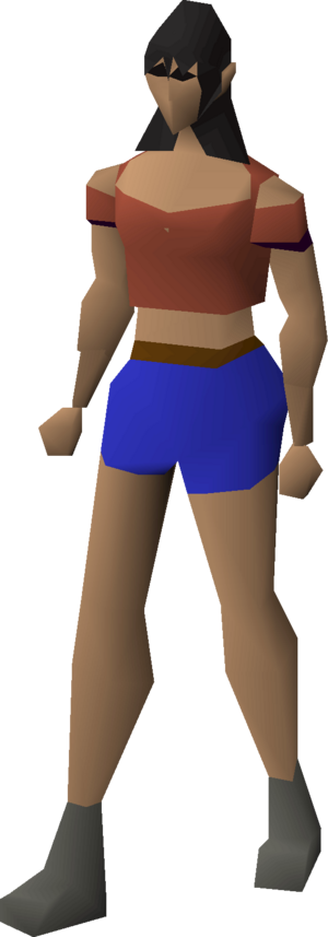 Shorts (blue) equipped female.png