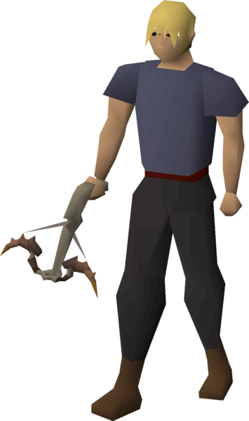 File:Hunters' sunlight crossbow equipped male.png