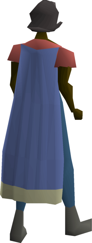 Castlewars cloak (Saradomin) equipped female.png