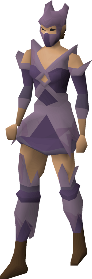 Crystal armour (inactive) (Trahaearn) equipped female.png