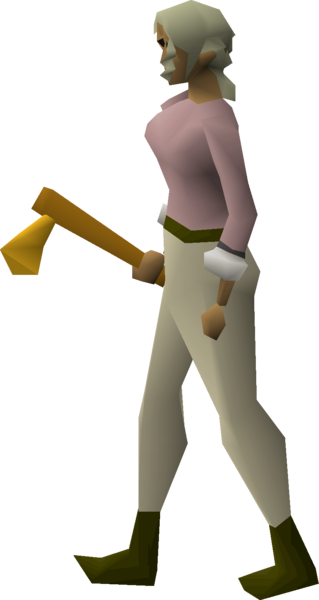 File:Gilded axe equipped female.png