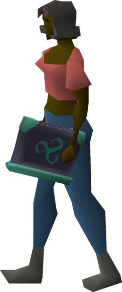 File:Arcane grimoire (Shattered Relics League) equipped female.png