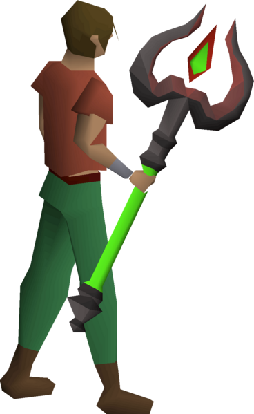 File:Accursed sceptre (beta) equipped male.png