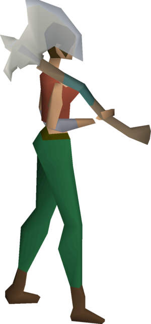 Crystal felling axe (inactive) equipped female.png