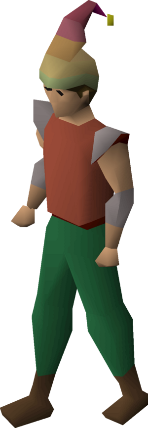 Progress hat (energised) equipped.png