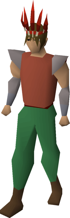 Chompy bird hat (ogre dragon archer) equipped.png