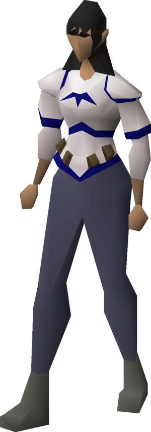 Saradomin robe top equipped female.png