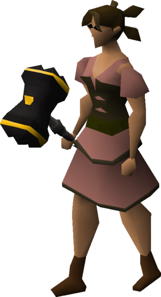 File:Dragon warhammer (+) equipped female.png