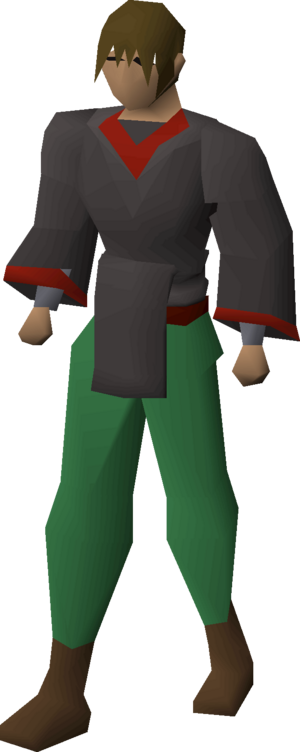 Elder chaos top (or) equipped male.png