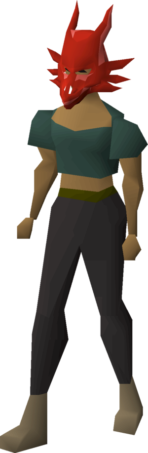 Red dragon mask equipped female.png