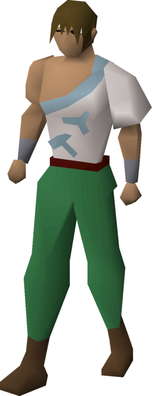 Tribal top (blue) equipped male.png
