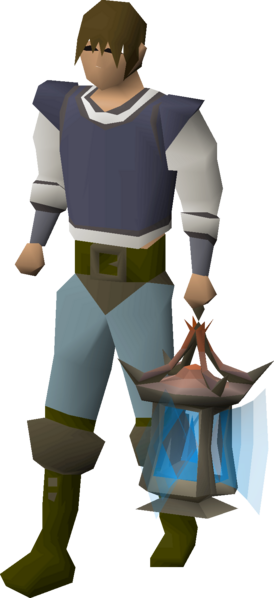 File:Abyssal lantern (blue logs) equipped male.png