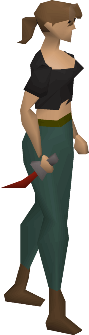 Dragon dagger equipped female.png