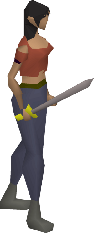 Steel sword equipped female.png