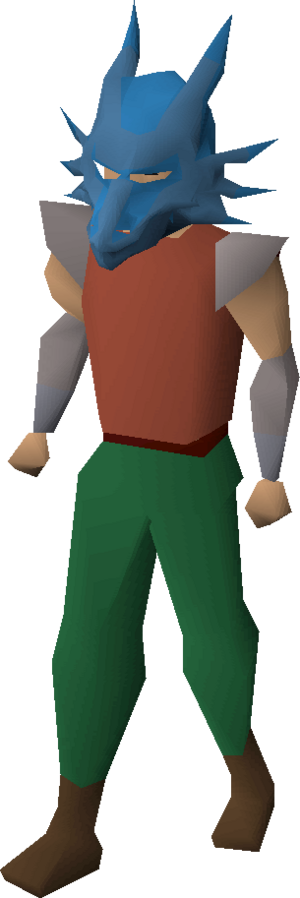 Blue dragon mask equipped.png