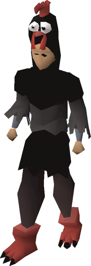 Evil chicken outfit equipped.png
