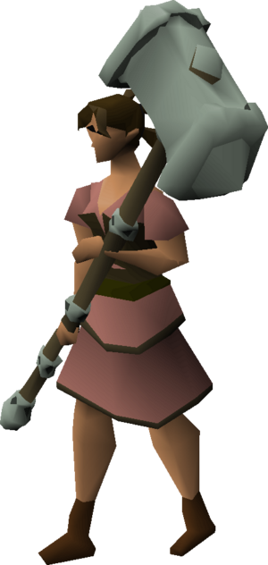 Granite maul (or) equipped female.png