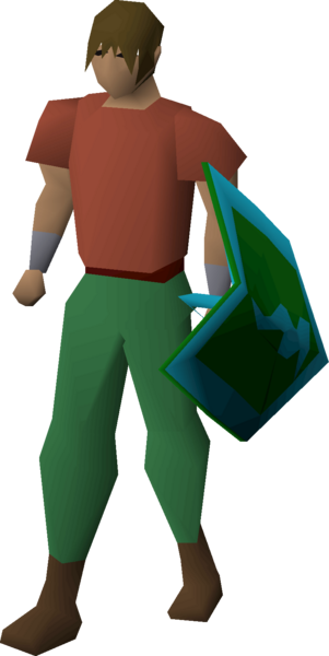 File:Steel kiteshield (Guthix) equipped male.png