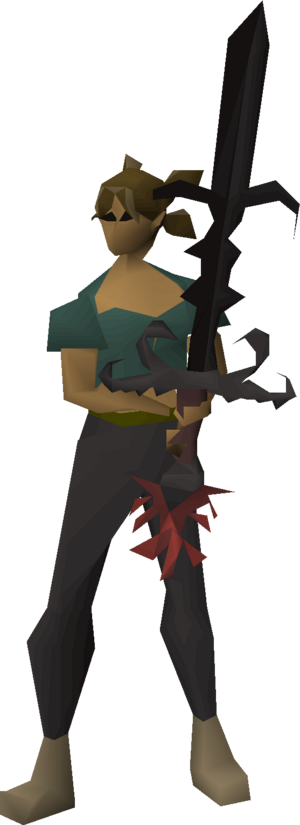 Armadyl godsword (deadman) equipped female.png