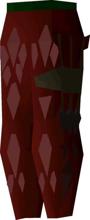 Red d'hide chaps (Last Man Standing) detail.png